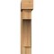 Ekena Millwork Westlake Block Rough Sawn Bracket w/ Offset Brace, Western Red Cedar, 8"W x 32"D x 38"H BKT0806X32X38WTL05RWR - alternate 3